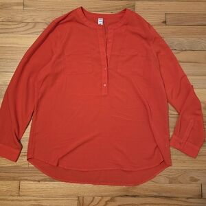 Old Navy Women's Red Blouse